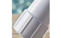 Flared Opening Pool Vacuum Hose Head Polished Molded Threaded Pool Hose Connector Airtight Seal Resistant