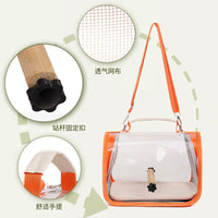 Bird Carrier Backpack with Ventilation for Small Birds