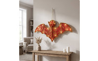 Glittery Nocturnal Flyer Decoration | shiny, Hanging nocturnal flyer, for Halloween
