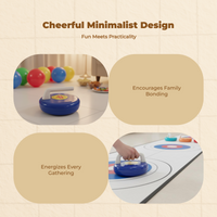 Curling Game Set, 11cm sphere, Indoor Outdoor, Random Color
