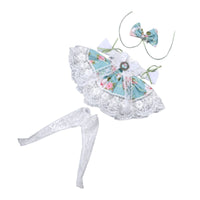 BJD Doll Dress Pastel Colors 1/6 Doll Dress Bow Detail Miniature Apparel for Display