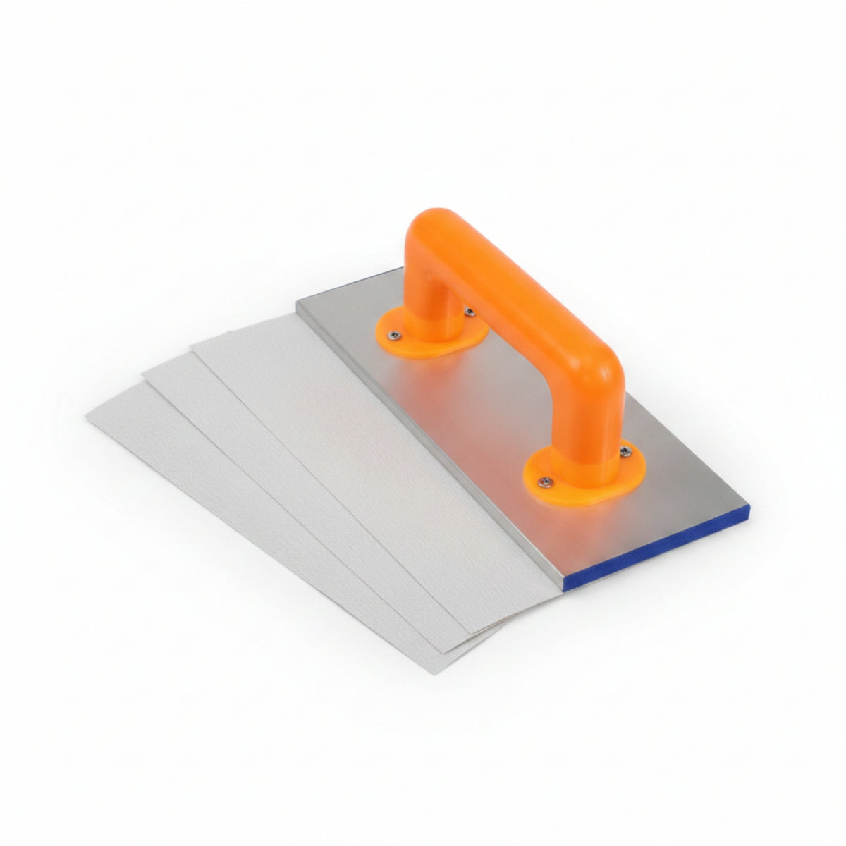Aluminum Sanding Frame Flat Self Sanding Block Blue Edge