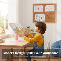 Foldable Design Adjustable literary Easel Multi-Functional Adjustable Display Prop Multifunctional Book Holder Handshands-off for Children, Students, Professionals, Bedroom, School, Desk, Office