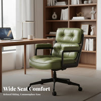 Highspine managerial Chair Vintage design rotate Seat Ergonomic Design Height Adjustable for Adults