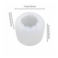 Pumpkin Candle Form DIY Halloween Pumpkin Form Multi-Use Craft Material for Party Decor, Gift Making