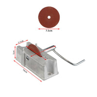 Filter Grinder Manual Piston Circular Component Filer Low-Profile for Workshop
