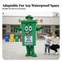 Trash Can Character Costume Costume Comfortable Garbage Can Cartoon Outsideside Fit Waste Sorting Character Costume Suit