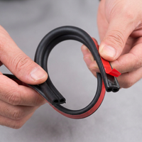 Car Door Seal Strip Rubber Sealing Strip for Most SUVs Sedans, Soundproof Noise Reduction Windproof  - Image 7