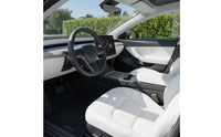 2 Pieces Molded Center Console Anti-Kick Mat Defensive Center Console Side Pad Wear Resistant Anti-Scratch Pad Easy-to-Clean for Commuters