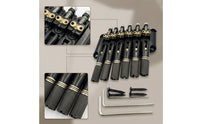 Neckless Electric Guitar Bridge Black Hardware Zinc Alloy for Luthier