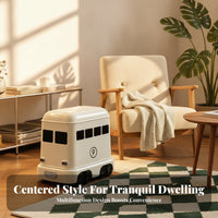 Rolling Trash Bin Inner Liner Household Container Window Cutouts