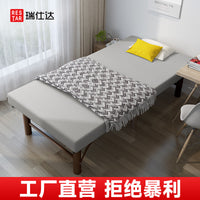 瑞仕达折叠床家用拼床单人椰棕加高加厚午休午睡床陪护床酒店加床