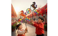 Horse Wind Yard-Mounted Pedal Cycle Wind Multicolor