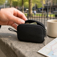 Portable Outdoor Casual Key Pouch Mini Wallet Shockproof Protective Storage Bag