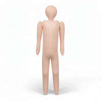 Lifesize Inflatable Corpse Scary Inflatable Mannequin with Arms Waterproof Inflate Figure Portable for Halloween Party