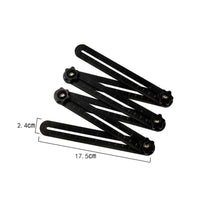 Adjustable Positioning Ruler Slotted Measuring Tool Printed Scale
