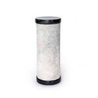 Cylindrical Vase Textured Flower Holder Modern for Hotel Lobby