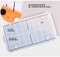 虞美人diy水晶滴胶模具亲子互动桌游弹弹棋硅胶模具工厂批发