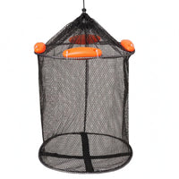 Reinforced Base Cylindrical Keepnet Conical Top Mesh Keepnet