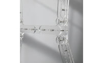 Garment Clothing Support with Adjustable Waist Transparent Invisible Hanger Detachable Invisible Dress Form for Photographers, Shop Owners