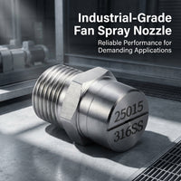 316 Stainless Steel Flat Tip, 1/4" Internal Thread, Pressure Washer Nozzle Replacement for Tough Cle - Image 3