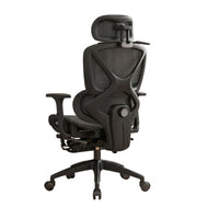 Ergonomic Office Chair Adjustable Headrest Ergonomic Mesh Chair Footrest