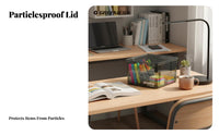 Rectangular transparent container transparent small container versatile for Workshop, Crafters