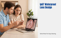 Visual Otoscope, High-Definition Ear Cleaning Tool, 3.2mm Camera, Ear Canal and Nasal Inspection