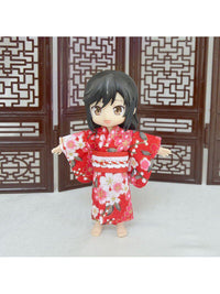 ob11ymy日系和服娃衣12分BJD和风GSC粘土人和风娃衣浴衣