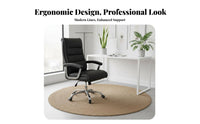 360° Swivel High-Back Executive Chair Wide Seat Office Furniture Adjustable Height Ergonomic Design for Executives, Students, Gamers, Study Room