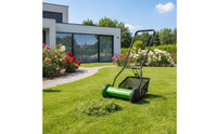 Push Lawn Mower Lightweight Manual Reel Mower Adjustable Height