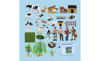 Farm Animal Playset Hand Painted Realistic Animal Figures for Kids