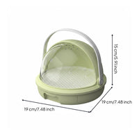 Drawer Herpetile Enclosure Easy to Clean Snake Keeper Box Ventilated for Outdoor