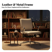 Armless Rolling Chair Ergonomic Backrest Armless Shell Chair Padded seat pad