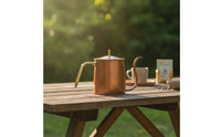 Coffee Kettle with Gooseneck Spout Compact Gooseneck Kettle with Lid Small for Kitchen