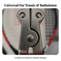 Manual Operation Starting Stringing Clamp Strong Clamping Force Racket Stringing Clamp Secure Grip for Stringers, Pro Shop, Workshop, Home