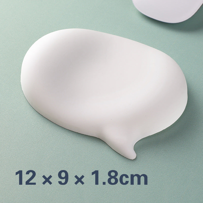 White / Bubble Wrist Rest