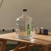 Octagonal Water Tank Lightweight Transparent Water Storage Jug Easy to Clean Camping Equipment for Road Trips