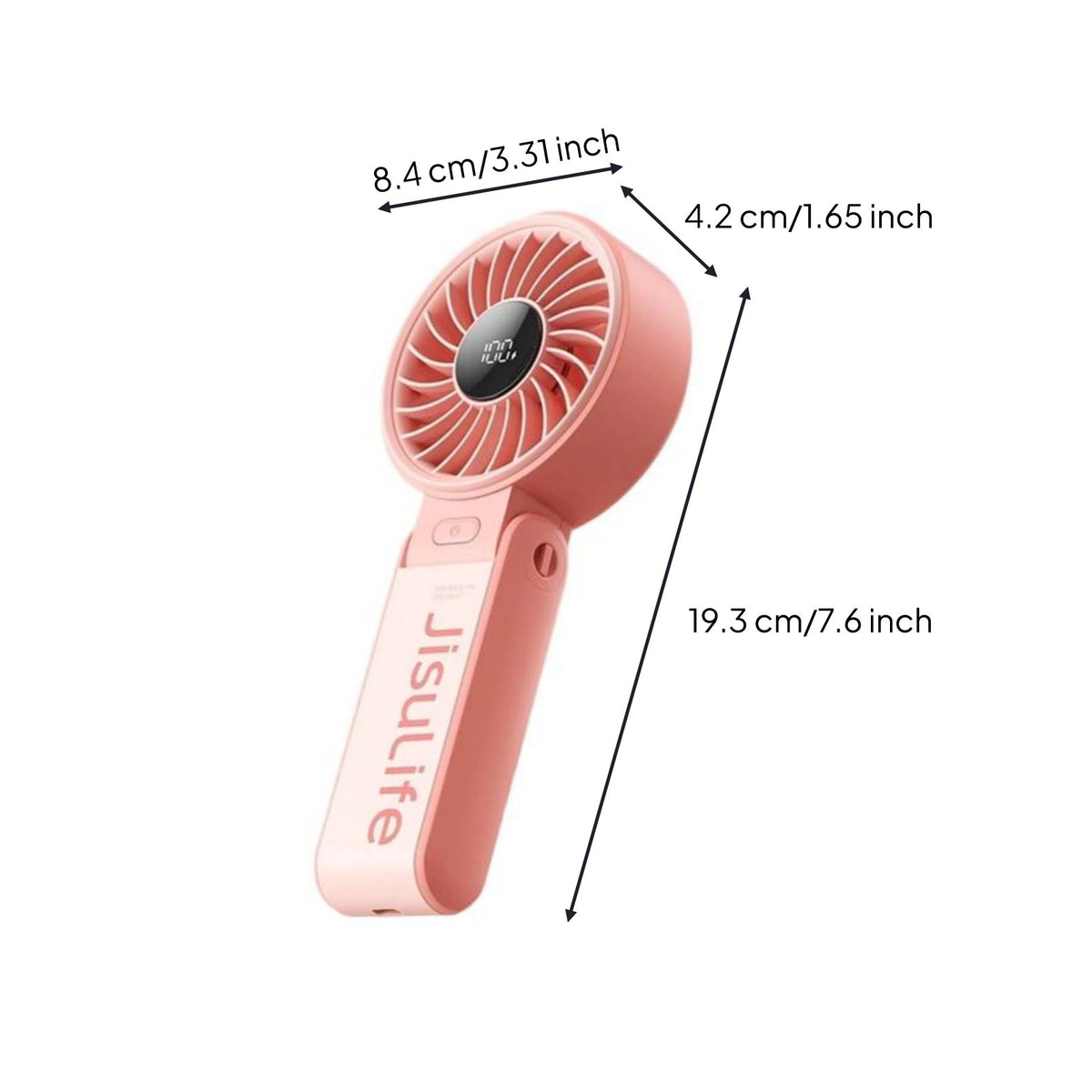 USB Rechargeable Neck Fan 5 Speed Settings Foldable Neck Fan Hands Cordless