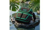 Tool Bag with Waist Strap Multifunction Crossbody Tool Bag Compact Small for Electricians, Home Repairs, Construction Sites