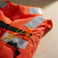 CCS Certified Work Life Jacket Waterproof Oxford Material Marine Life Jacket With Survival Whistle High Buoyancy Flotation Vest Adjustable Buckle Straps for Adults, Children, Boating, Fishing, Rafting, Swimming