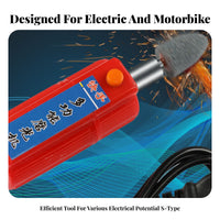 Tire Polishing Tool Copper Copper-Center Engine Handheld Portable Design Electric Polisher for Mechanics, Car Owners, Auto Repair Shop, Garage