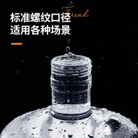 7.5L Transparent PC Water Bucket for Dispensers and Tea Bars