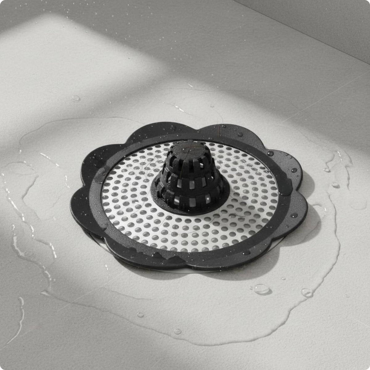 Flower Drain Cover Clog Hair Catcher Drain Cover Multi-Purpose