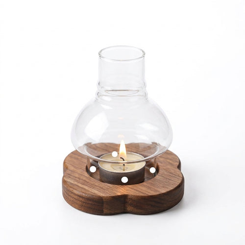 Japanese Style Glass Candle Holder