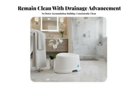 Non-Slip Bath Chair multi-use Shower Stool low-height for Elderly, Children