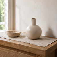 Geometric Ceramic Vase Nordic Design Room Decor Highlight Matte Finish Home Decor for Entrance