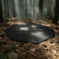 Pyramid Tent Footprint Dampness-Resistant Heavy Duty Oxford Ground Mat Portable Waterproof Ground Sheet for Picnic