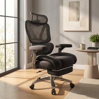 Ergonomic Mesh Office Chair Heavy-Duty High Rear Mesh Chair 4D Armrests for Tall People, Heavier Users