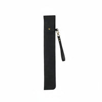 Leather Drumstick Bag Hangable Design PU Leather Drumstick Bag Dustproof Drum Carrying Case for Drummers, Live Performance, Studio Sound Production